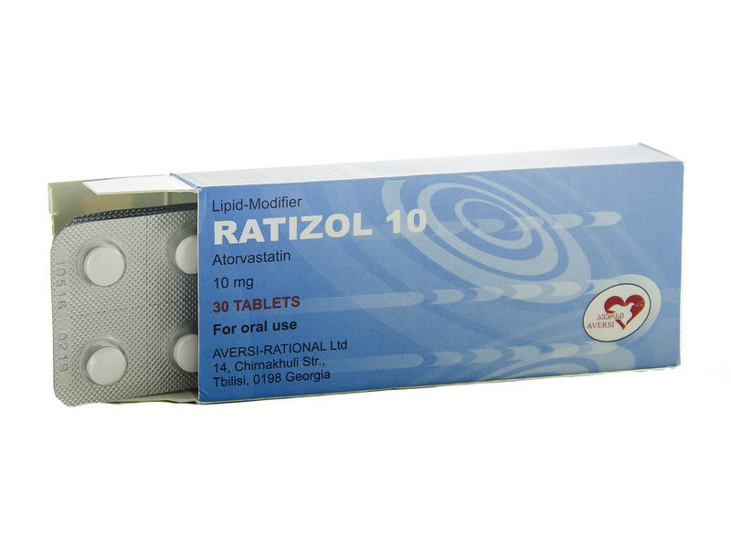 RATIZOL - რატიზოლი 10მგ 30 ტაბლეტი