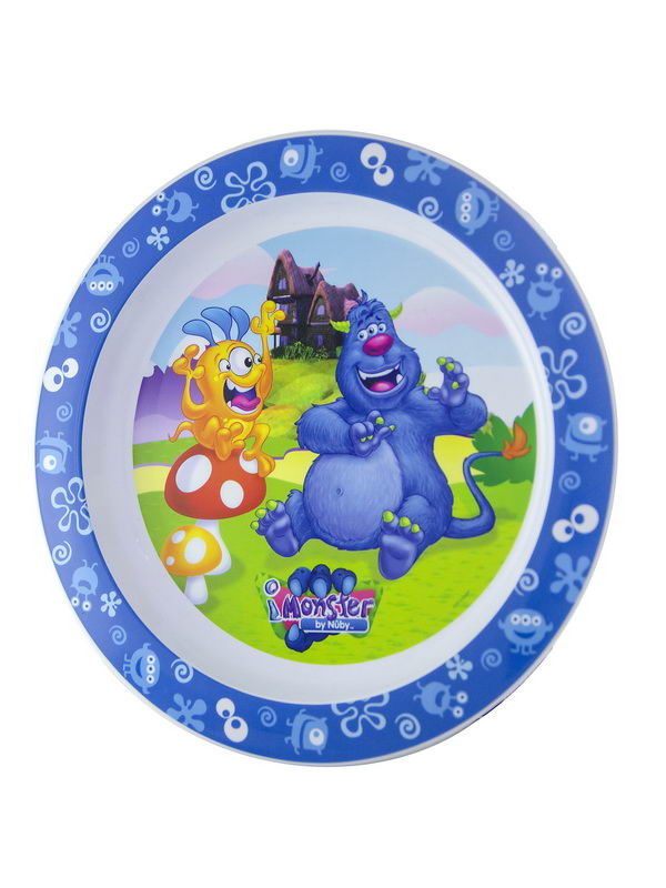 ნუბი - თეფში ნახატით