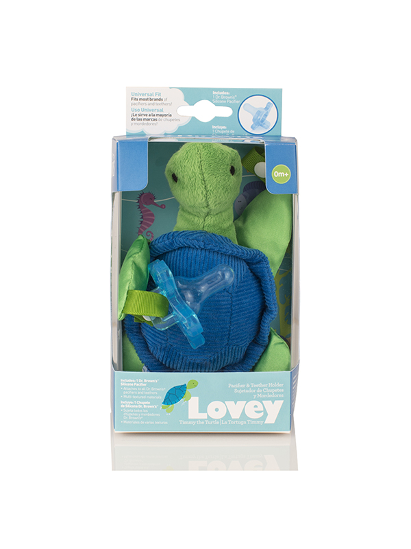 DrBrowns - დოქტორ ბრაუნი მატყუარა სილიკონის 0-6 თვე საკიდით