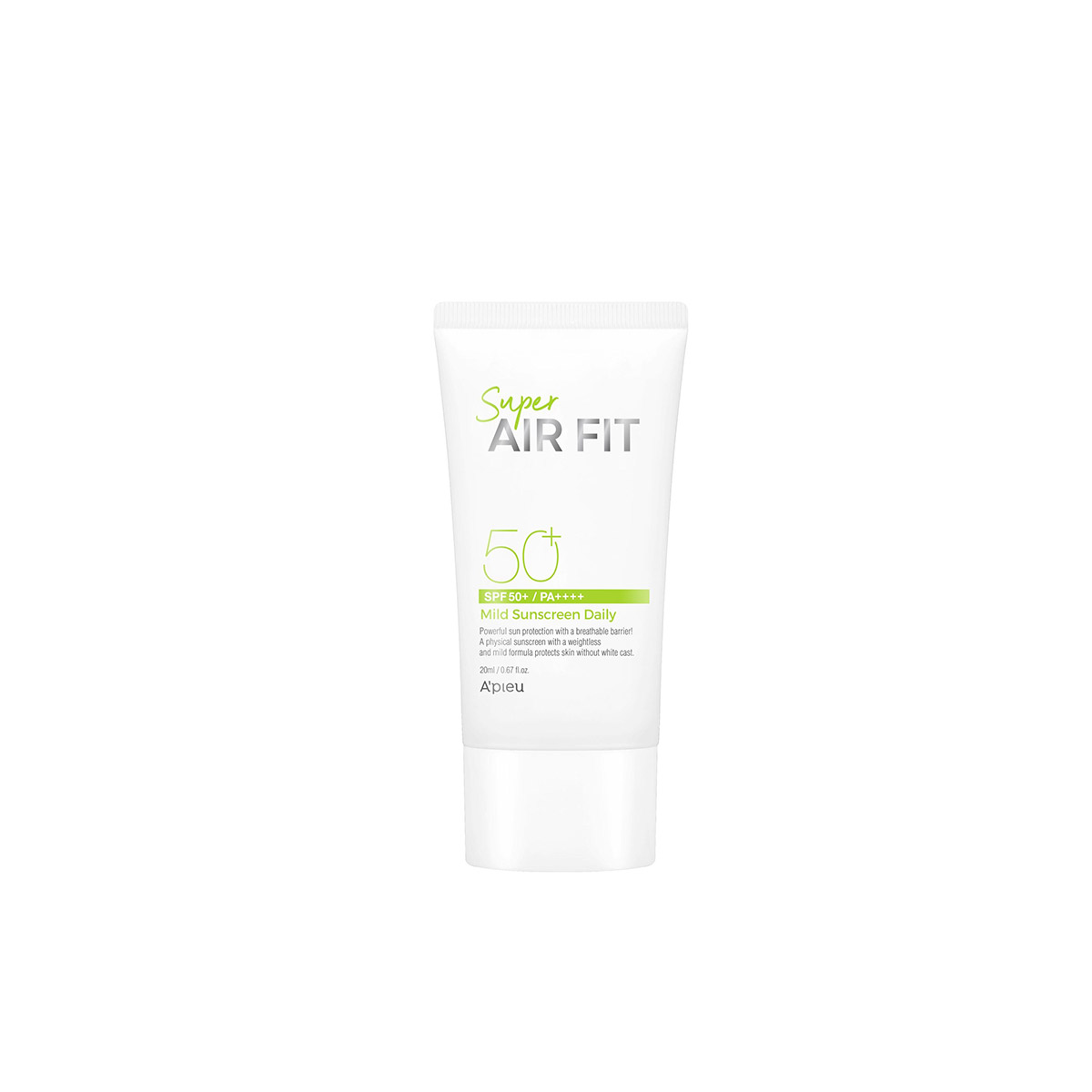 მზისგან დამცავი Air Fit Mild SPF50+ 0521 აპიუ - A'pieu