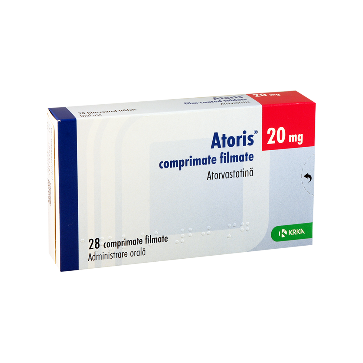 Atoris - ატორისი 20მგ 28 ტაბლეტი