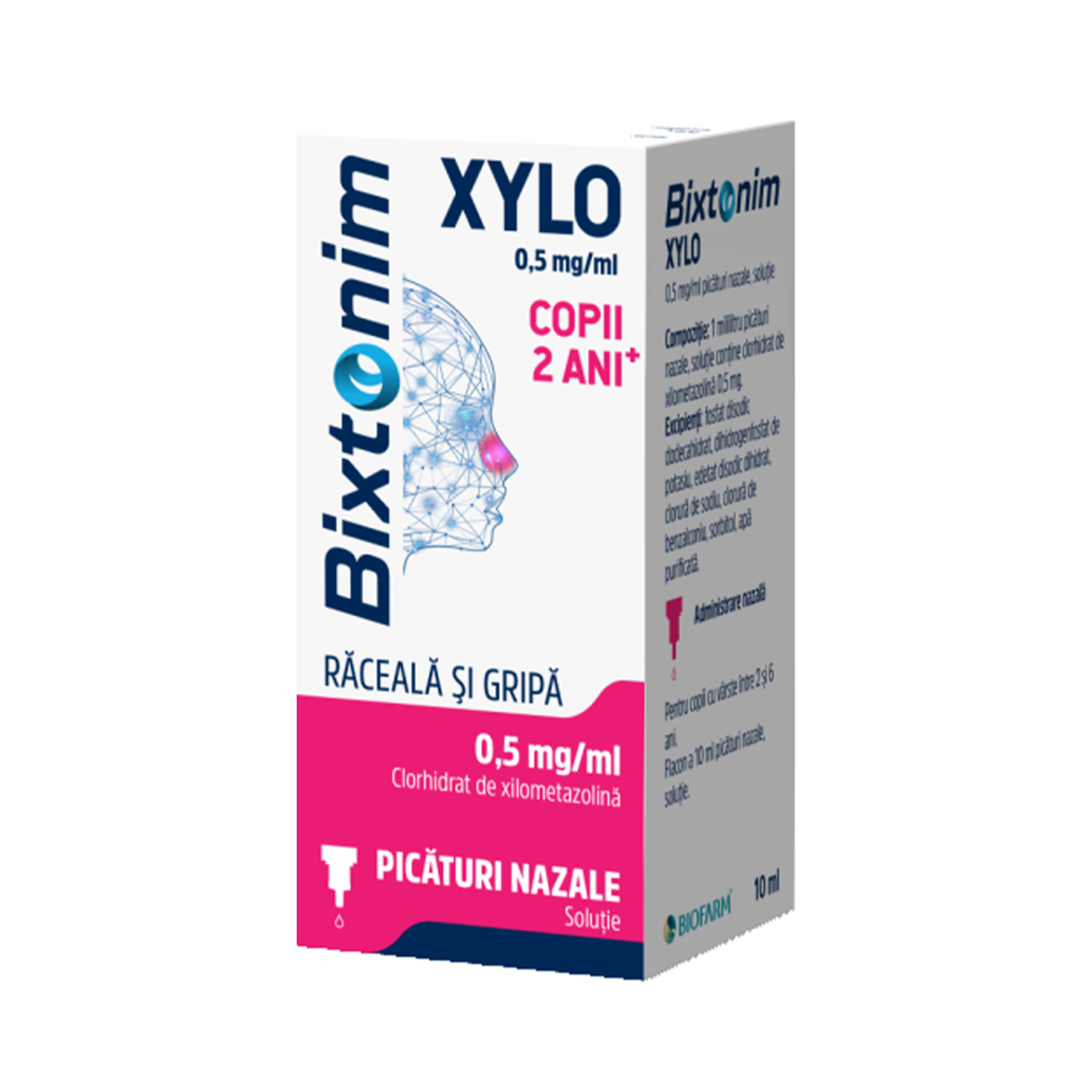 ბიქსტონიმი ქსილო - Bixtonim XYLO 0.5მგ/მლ 10მლ