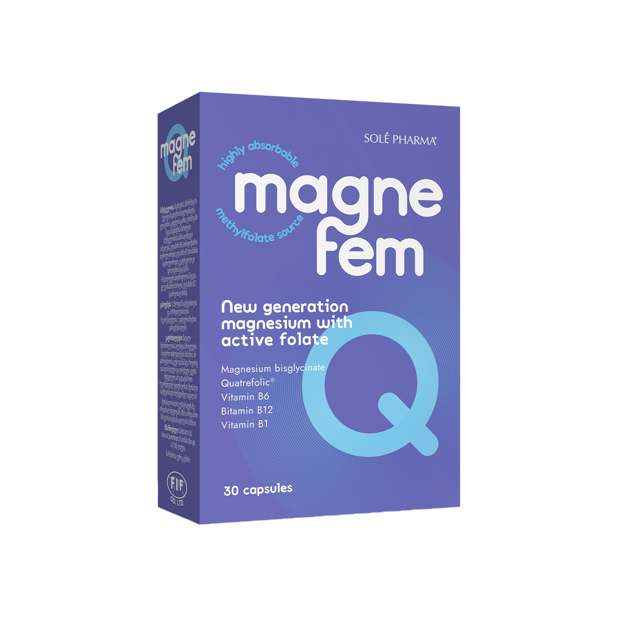 მაგნეფემი - Magnefem Q  N30 კაფსულა