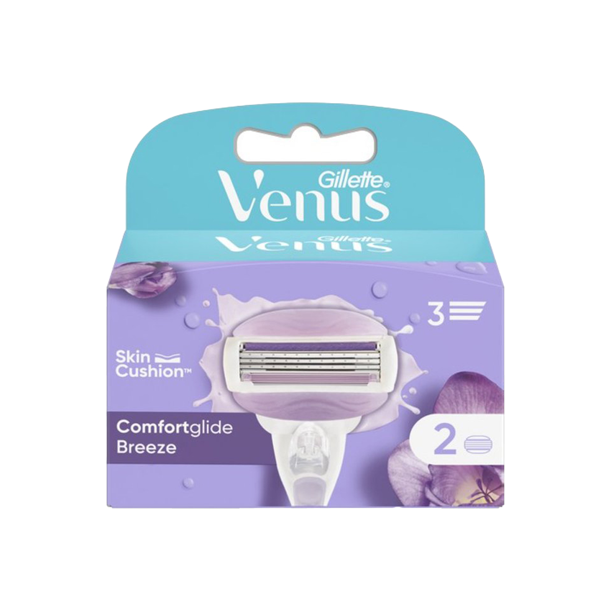 Gillette - ჯილეტი საპარსი დანადგარი ბრიზი 2 პირით 6432