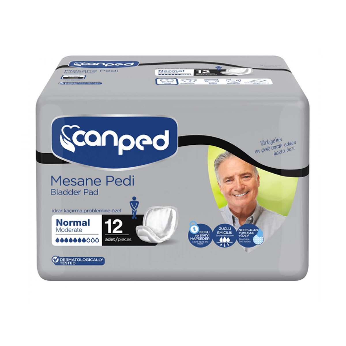 Canped - ქანპედი მამაკაცის 12 ცალი 9397