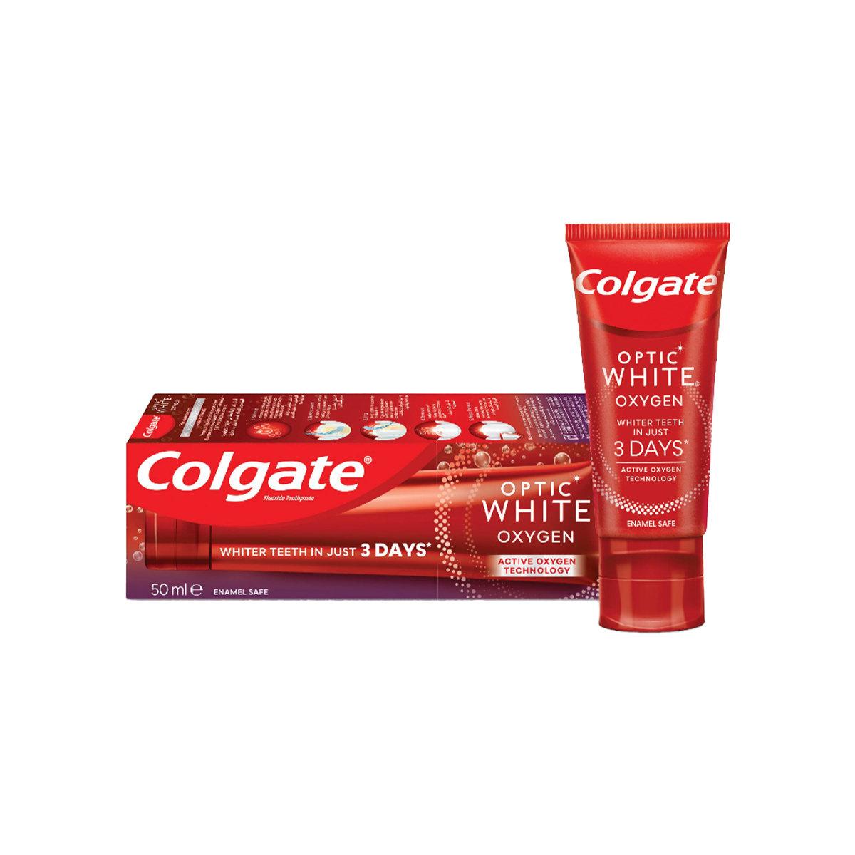 კბილის პასტა ოპტიკ ვაითი 50 მლ 9630 ქოლგეითი - Colgate