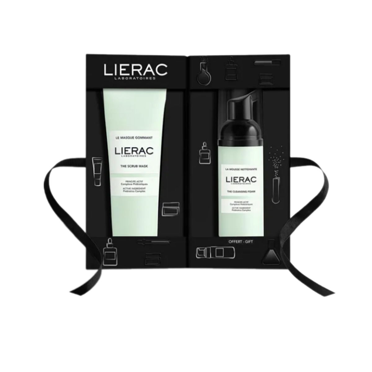 Lierac - ლიერაკი ნაკრები გამწმენდი ქაფი და ნიღაბი 1132