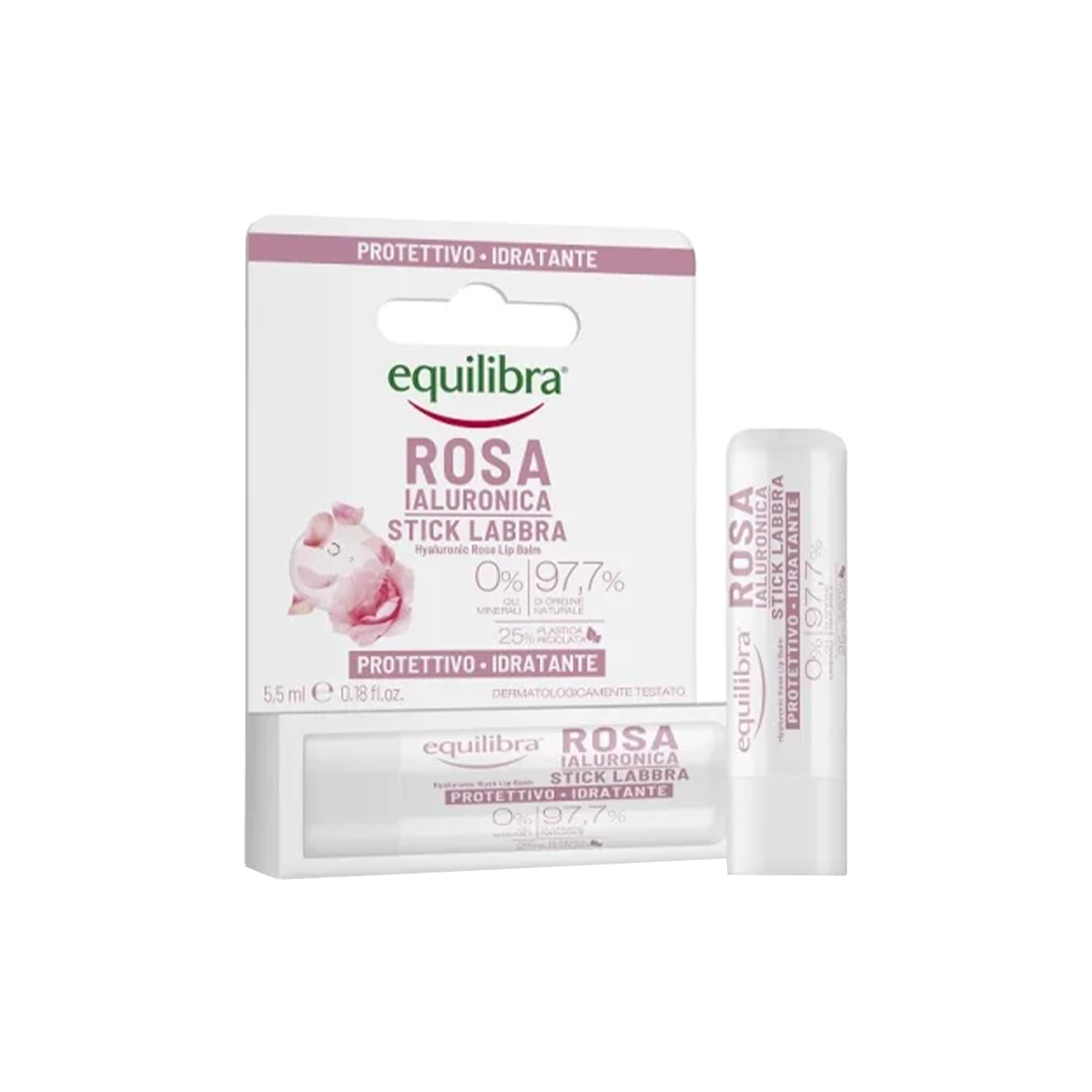 ტუჩის ბალმი Rose Hyaluronic 8161 ექვილიბრა - Equilibra