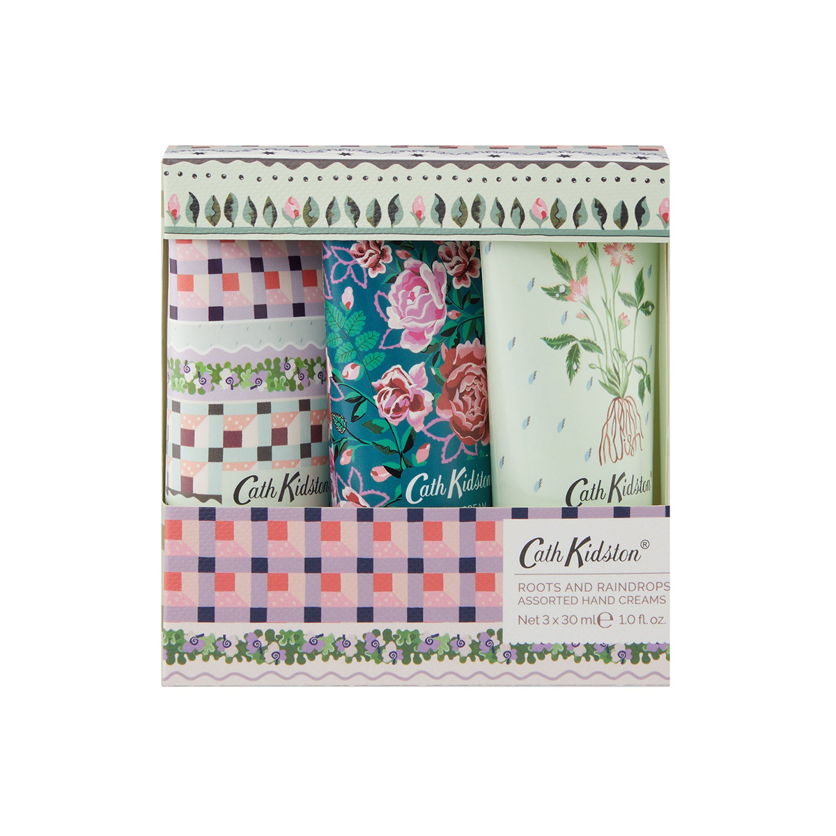 ხელის კრემი Cath Kidston 3 ცალი 30 მლ 7861 ჰესკოტი და აივორი - Heathcote & Ivory