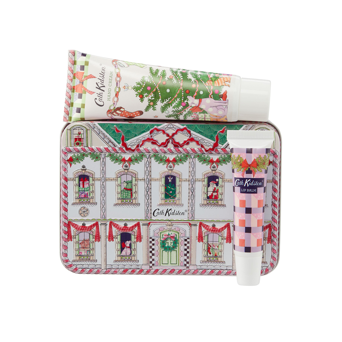 საახალწლო ნაკრები ტუჩი და ხელი Cath Kidston 7762 ჰესკოტი და აივორი - Heathcote & Ivory