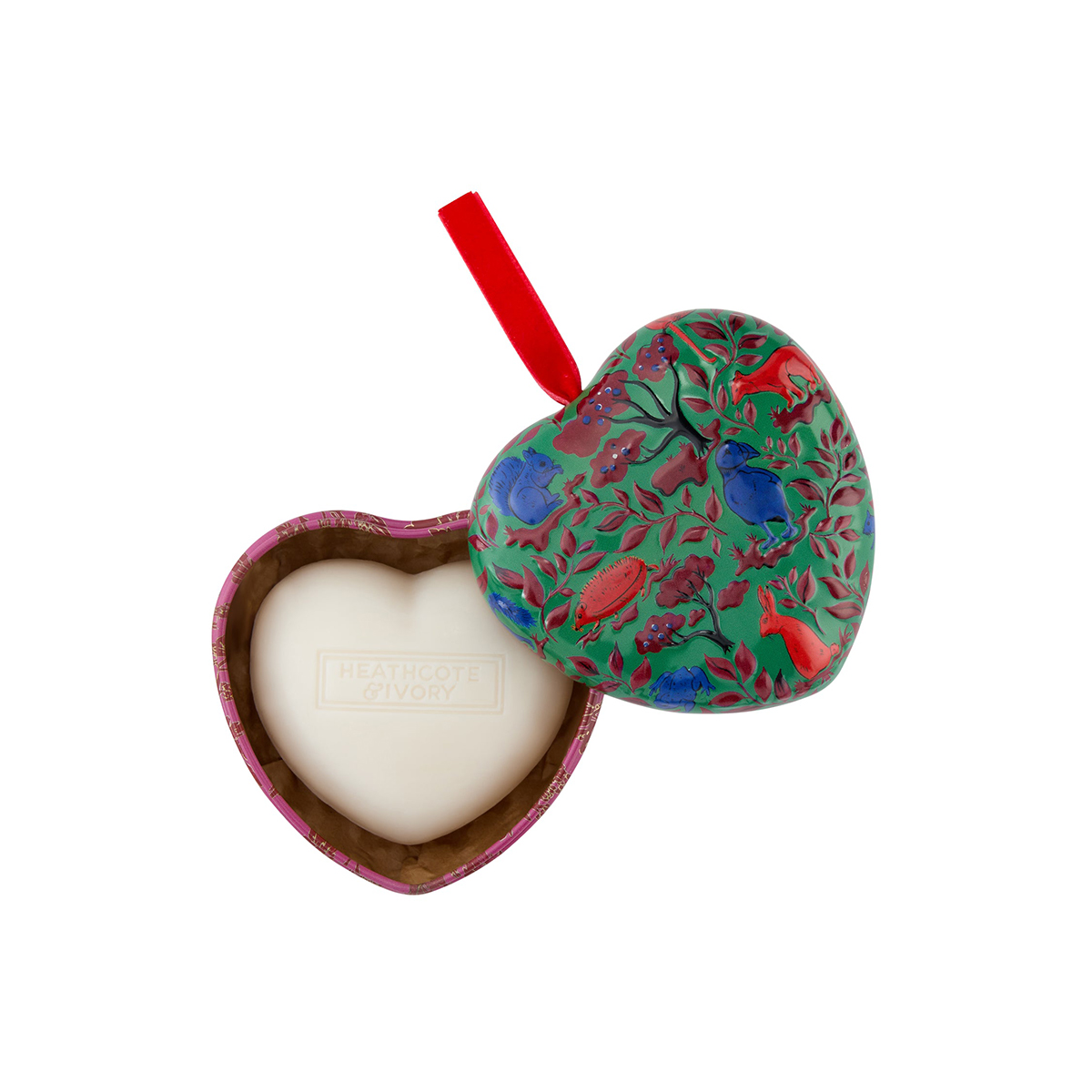 საპონი გულის ყუთით Merry and Wild  90 გ 8585 ჰესკოტი და აივორი - Heathcote & Ivory 2