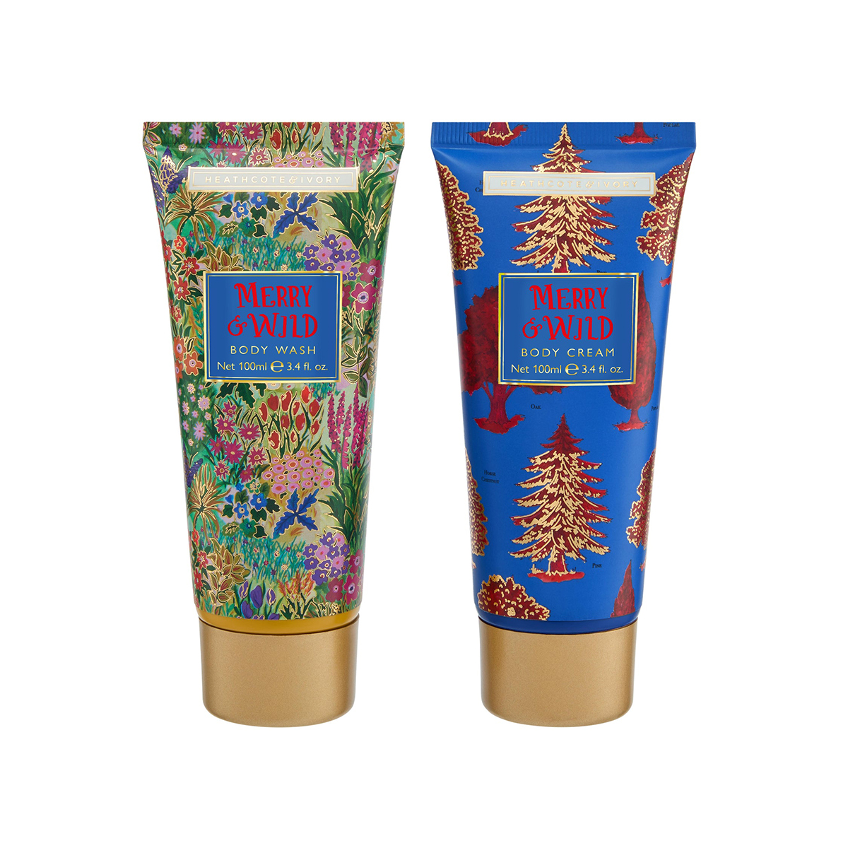 ტანის ნაკრები ყუთით Merry and Wild  100 მლ 8622 ჰესკოტი და აივორი - Heathcote & Ivory 2