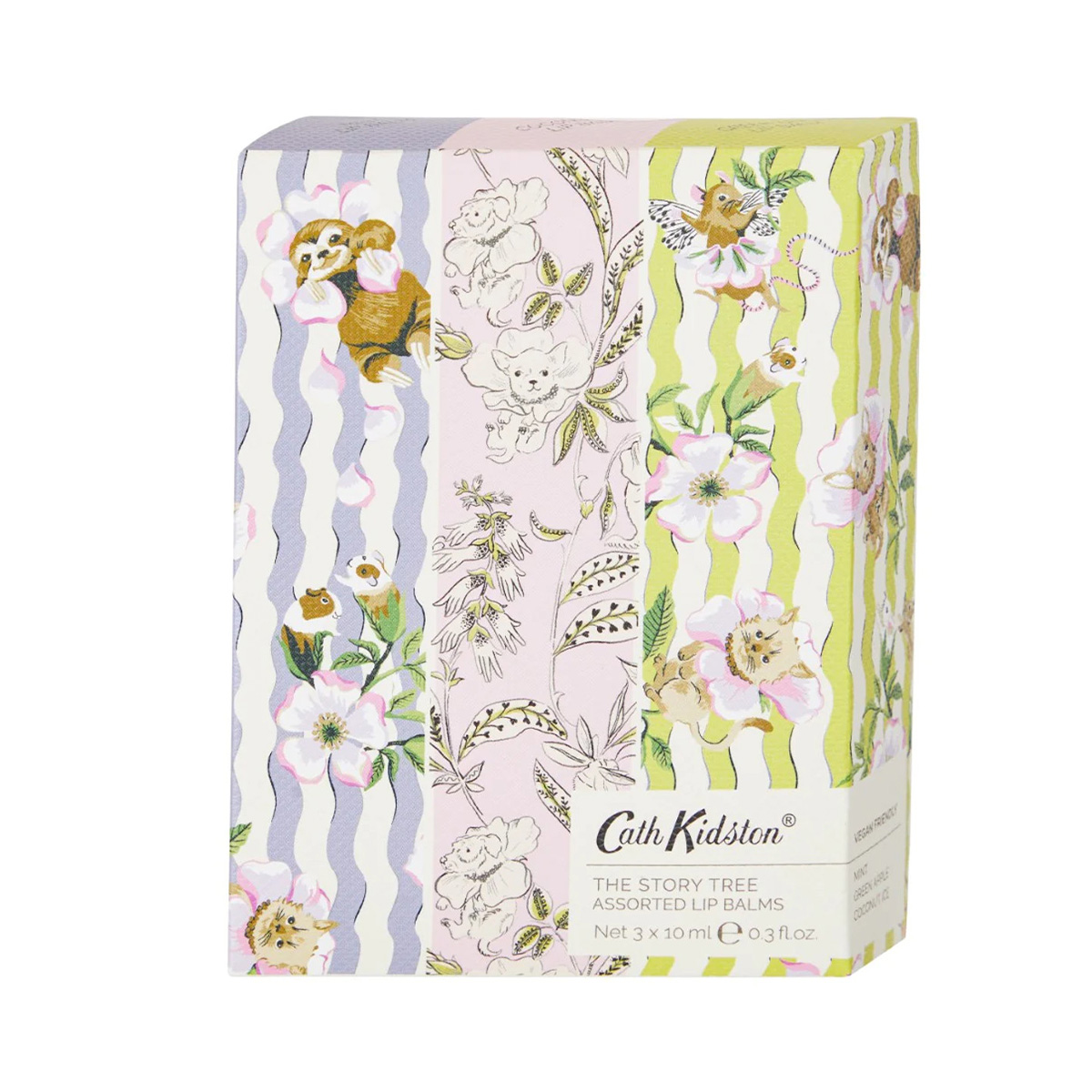 Heathcote And Ivory - ჰესკოტი და აივორი ტუჩის ბალმი 10 მლ 3 ცალი Cath Kidston 8173
