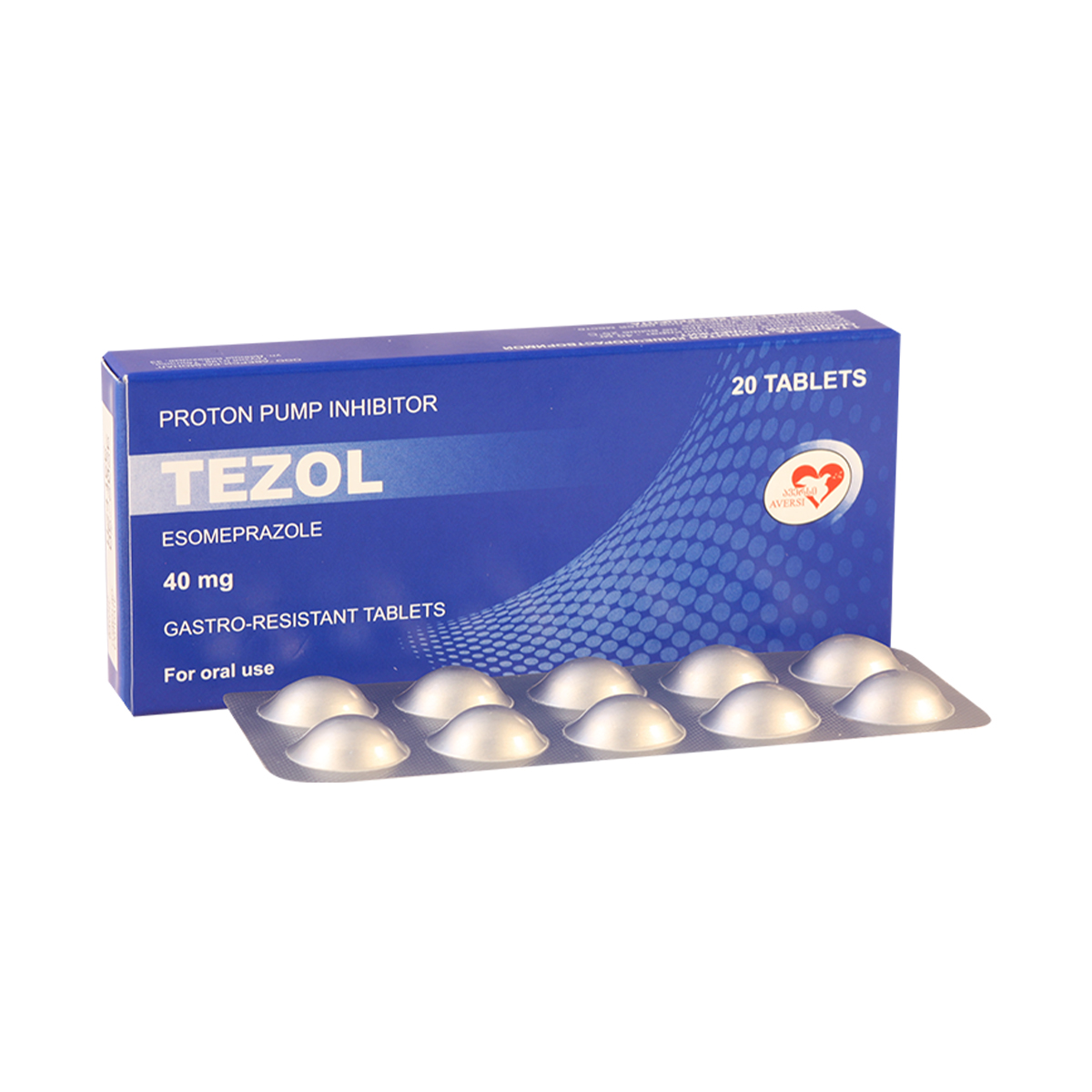 თეზოლი - Tezol 40მგ 20 ტაბლეტი 