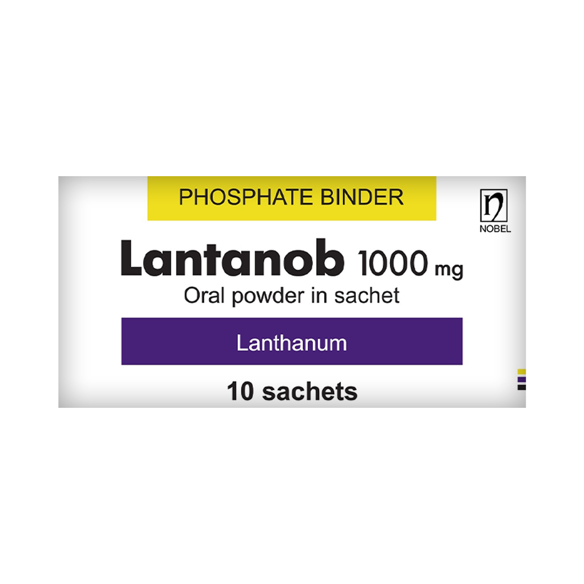 ლანთანობი - Lantanob 1000 მგ 10 პაკეტი 