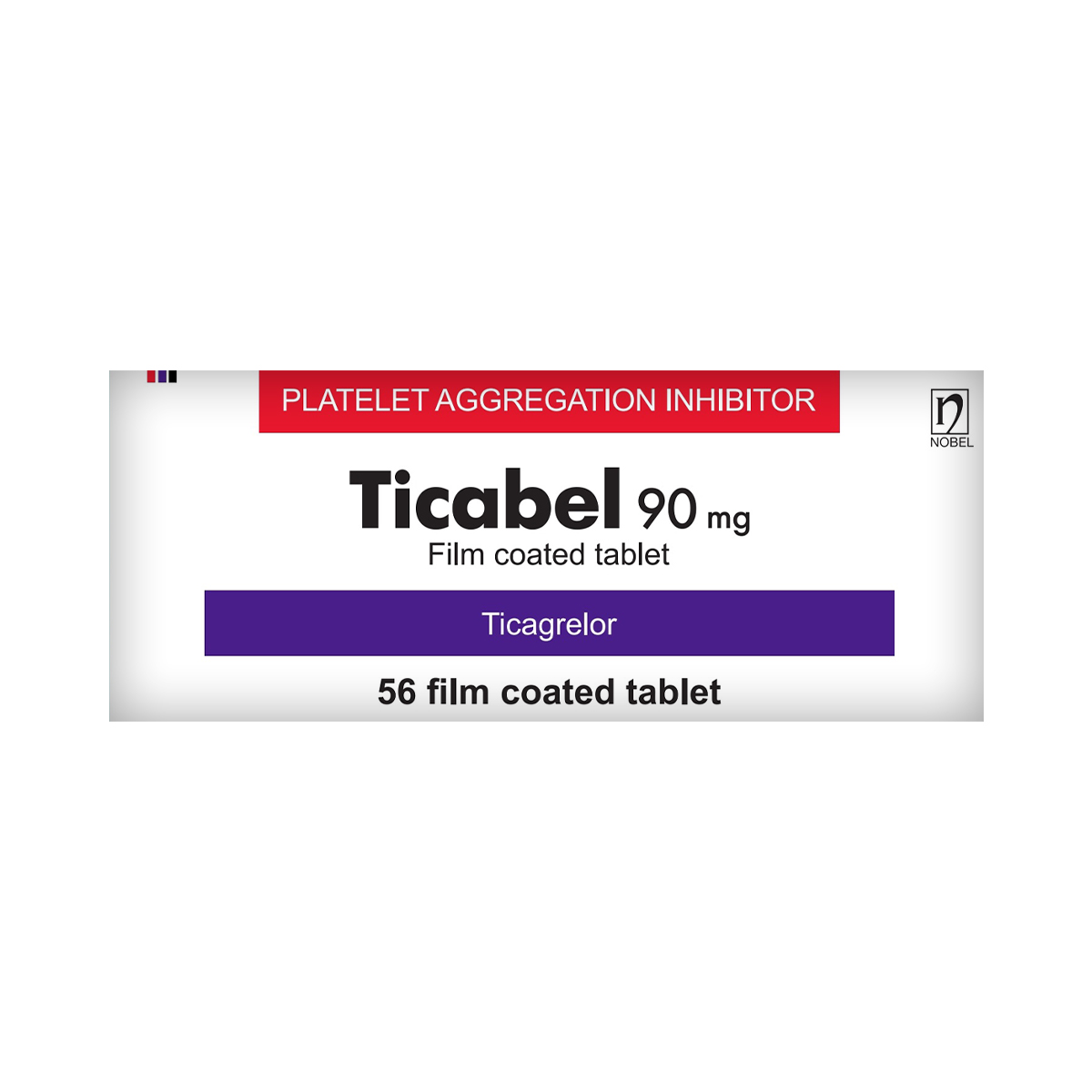 ტიკაბელი - Ticabel 90 მგ 56 ტაბლეტი 