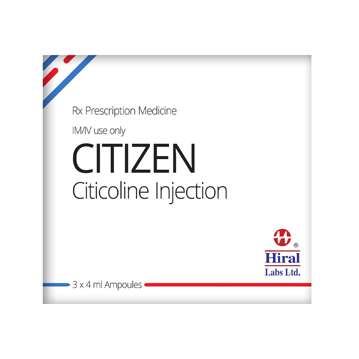 ციტიზენი - Citizen 250მგ/მლ 4 მლ 3 ამპულა