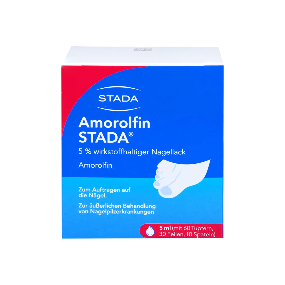 ამოროლფინი - Amorolfine შტადა ფრჩხილის ლაქი 5% 5 მლ 