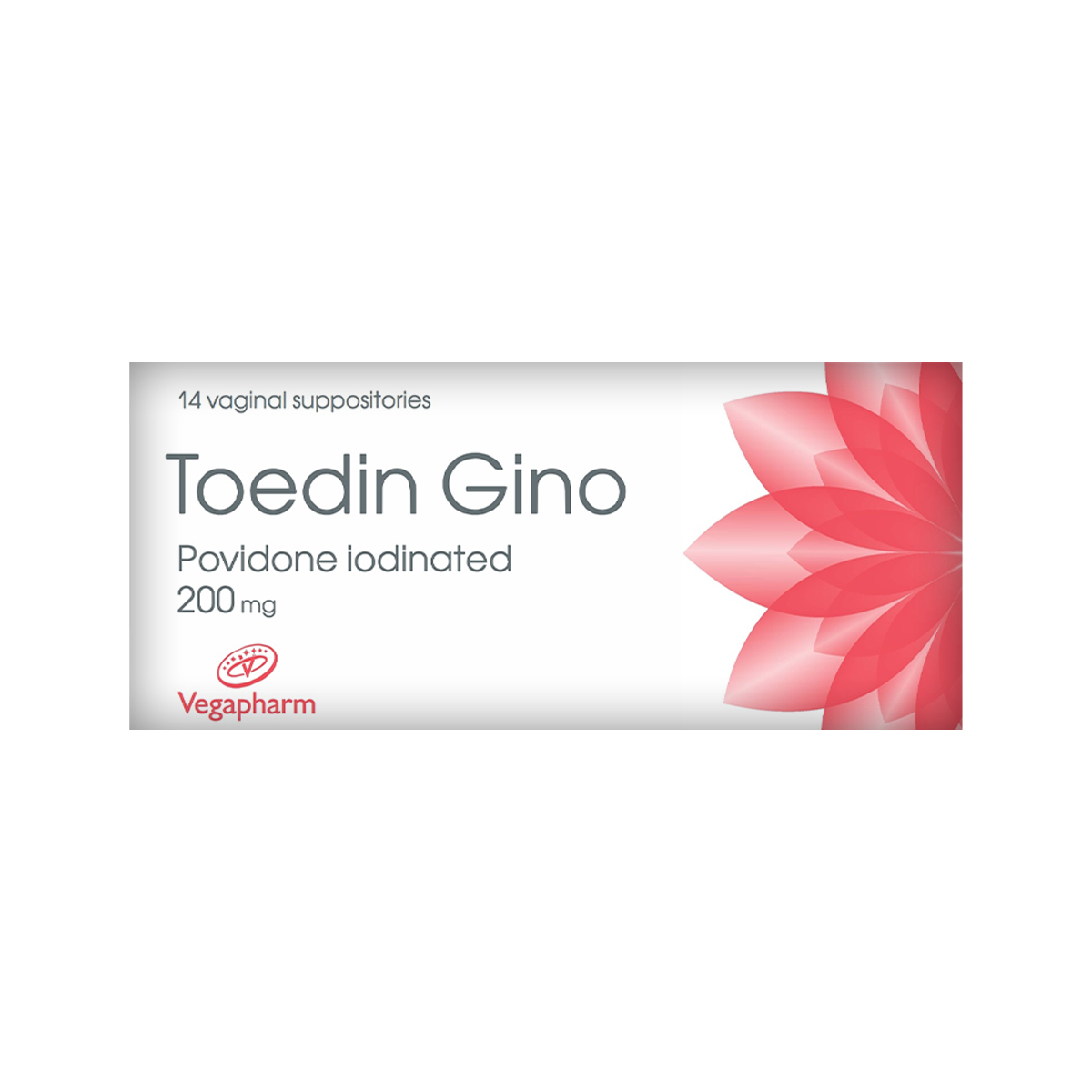 ტოედინი გინო - Toedin Gino 200მგ 14 ვაგინალური სუპოზიტორია