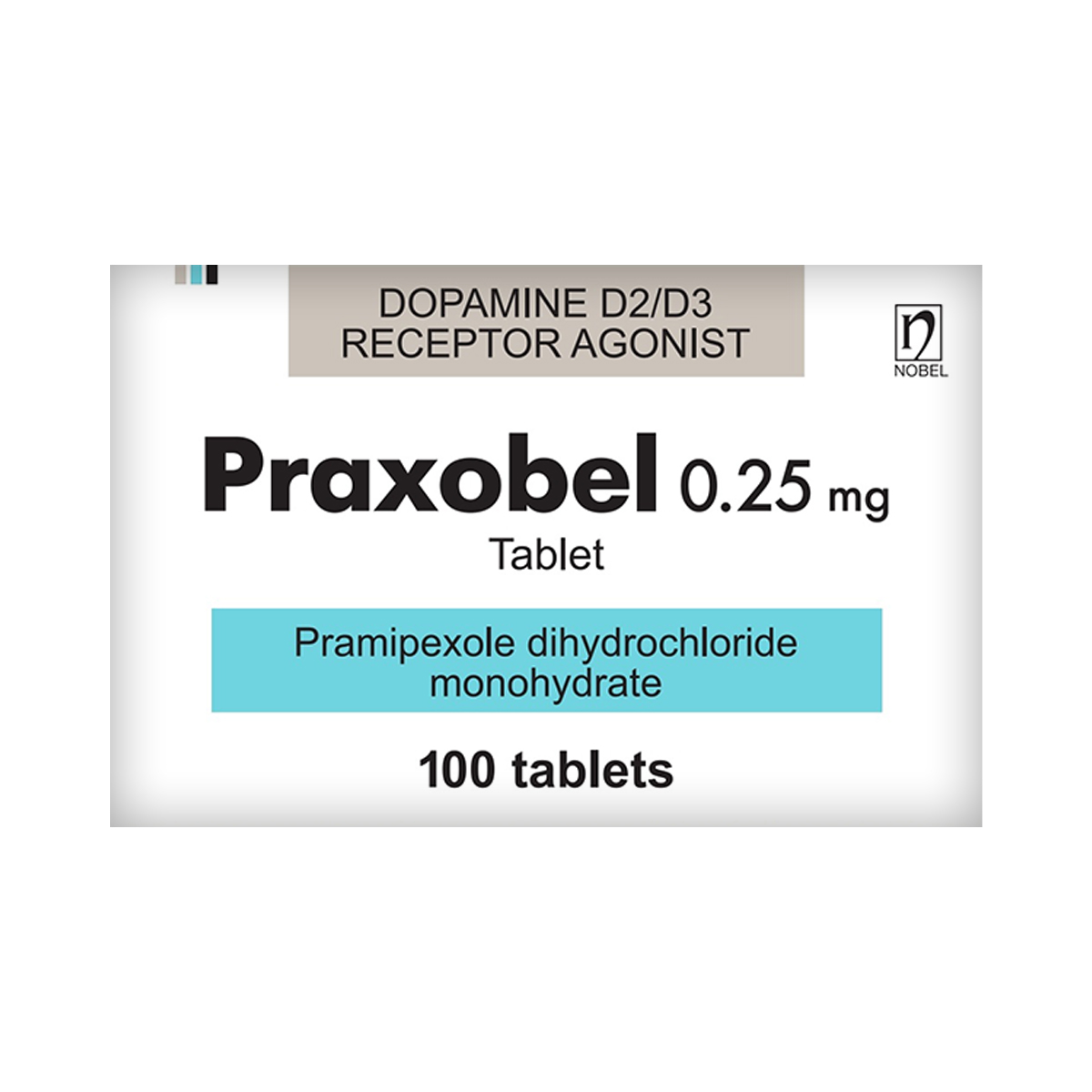 პრაქსობელი - Praxobel 0.25მგ 100 ტაბლეტი