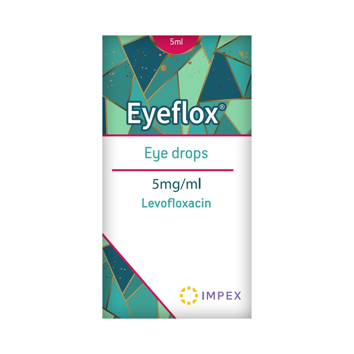 აიფლოქსი - Eyeflox 0.5% თვალის წვეთები 5მლ