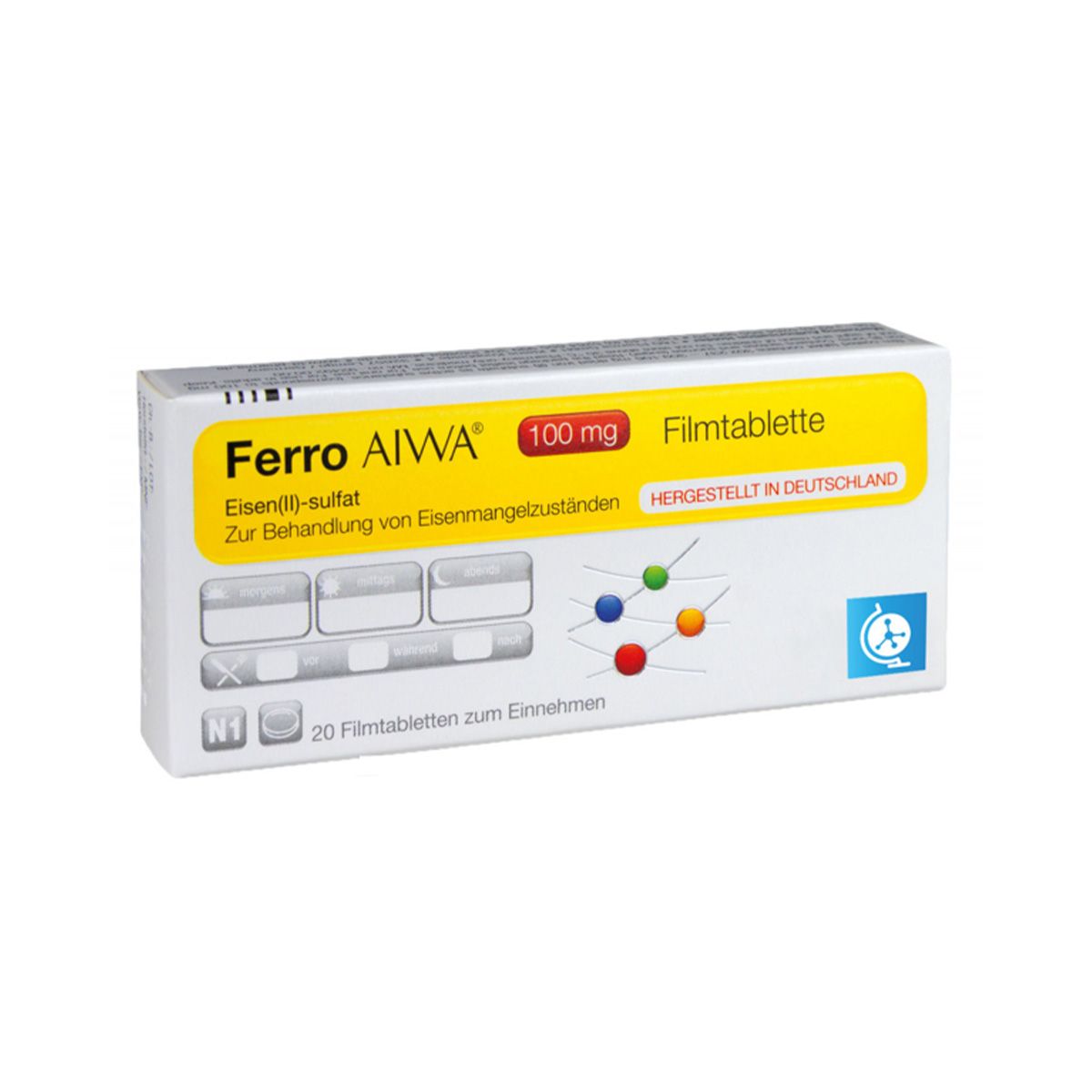 ფერო აივა - Ferro Aiwa 100მგ 20 ტაბლეტი