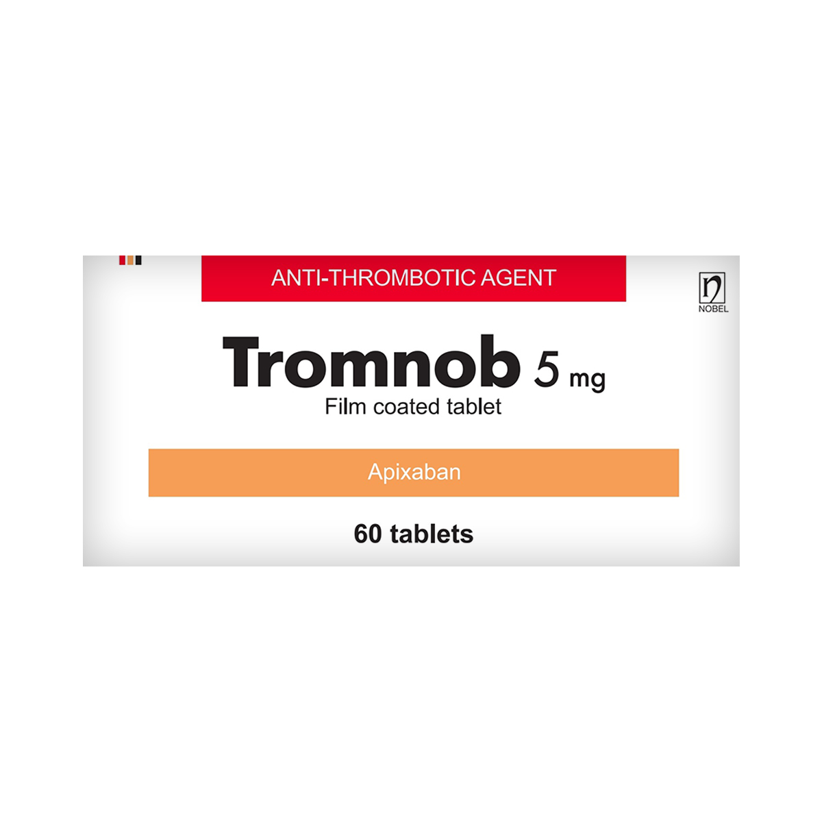 თრომნობი - Tromnob 5მგ 60 ტაბლეტი