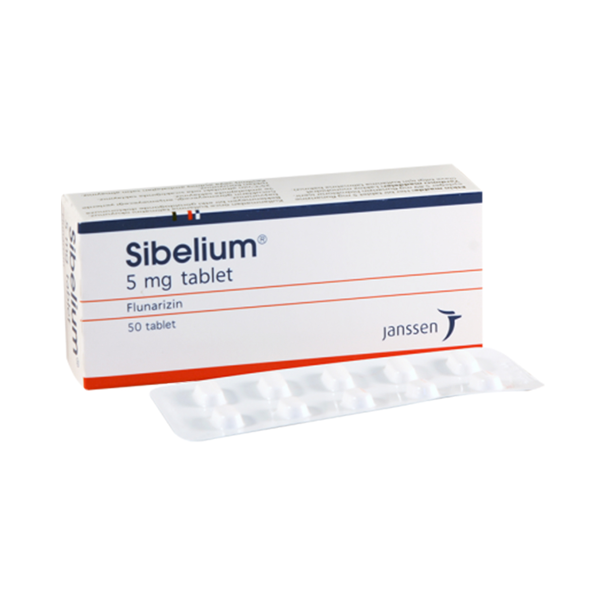 Sibelium - სიბელიუმი 5მგ 50 ტაბლეტი