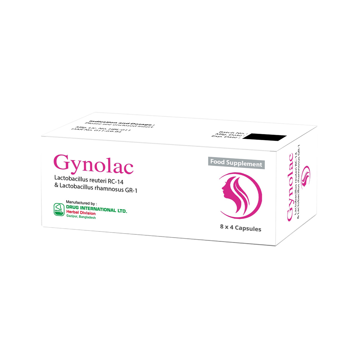 გინოლაკი - Gynolac 32 კაფსულა 