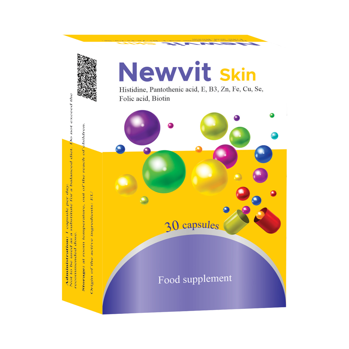 ნიუვიტი - Newvit სქინი 30 კაფსულა 