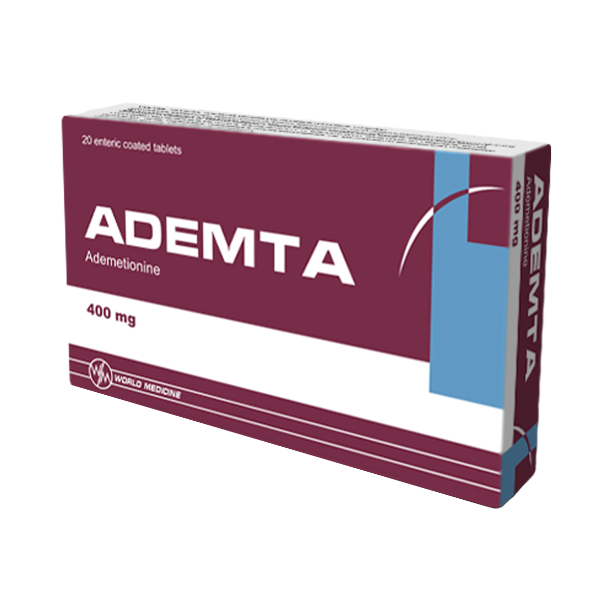 Ademta - ადემტა 400მგ 20 ტაბლეტი