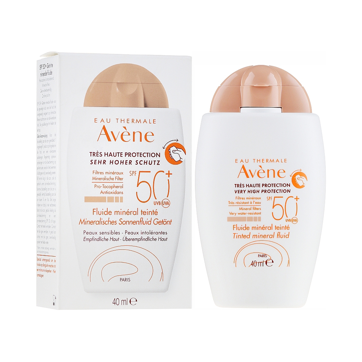 მზისგან დამცავი მინერალური ფილტრი 40 მლ 8381 ავენი - Avene