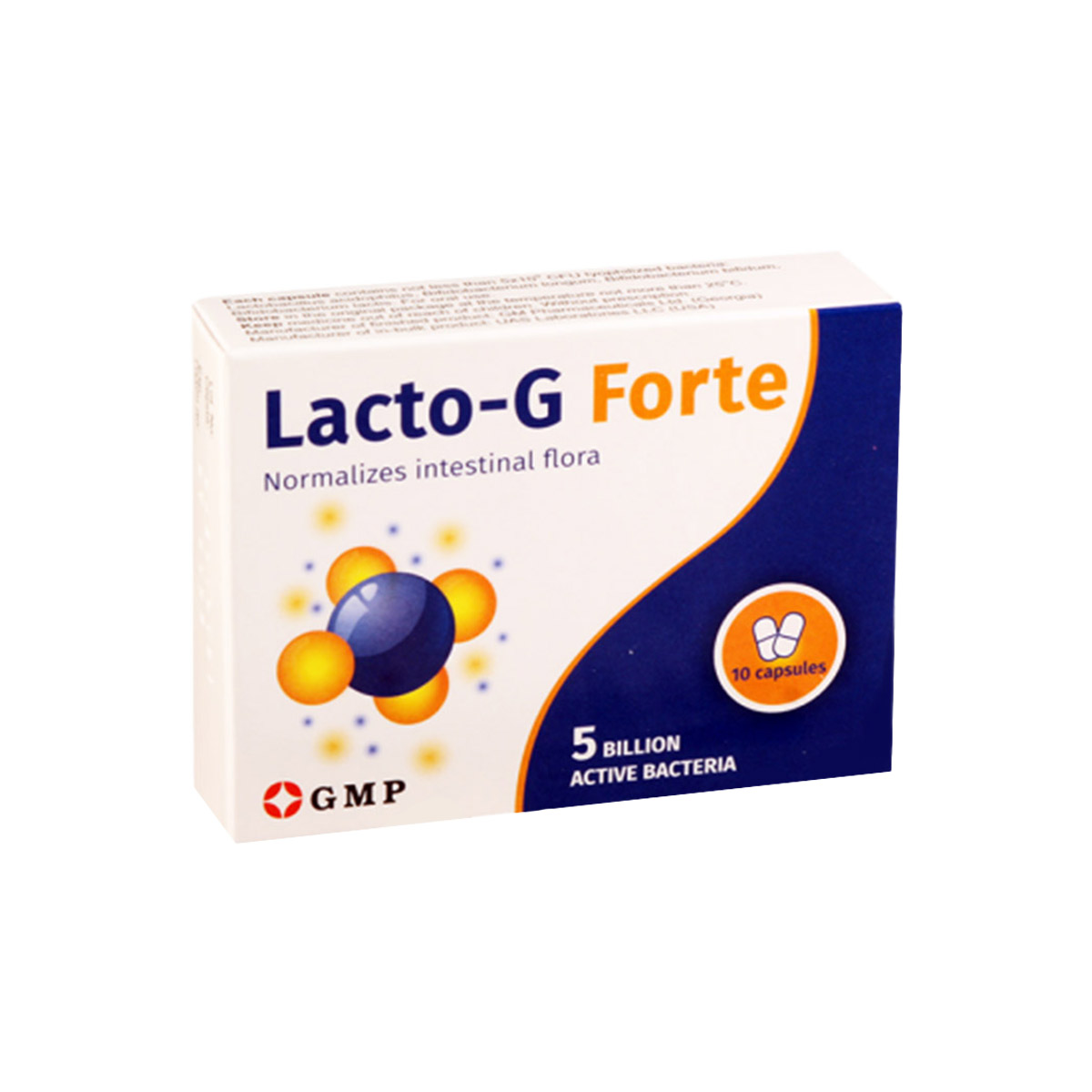 Lacto-G forte - ლაქტო-G ფორტე  10 კაფსულა