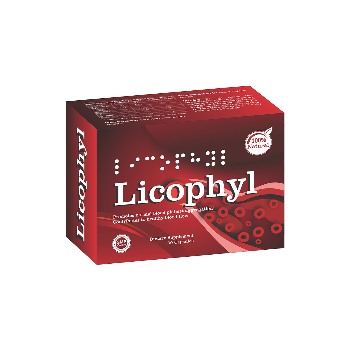 ლიკოფილი - Licophyl 30 კაფსულა