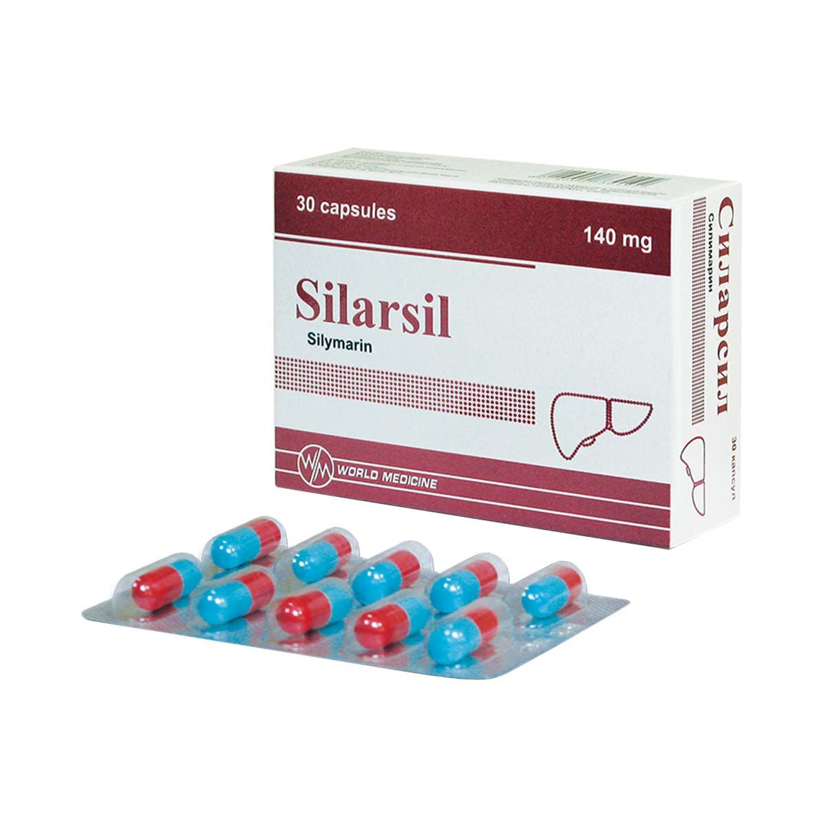 Silarsil - სილარსილი 140მგ 30 კაფსულა