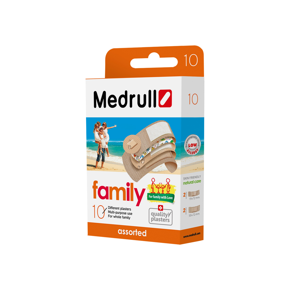 მედრული - Medrull  ლეიკო Family 10 ცალი