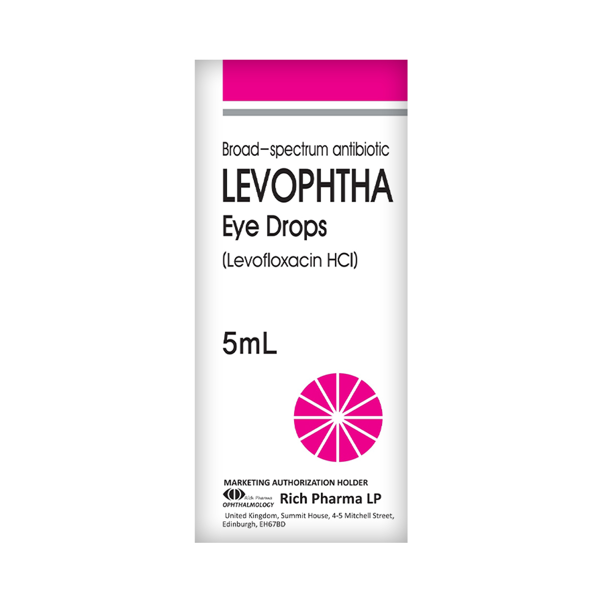 ლევოფტა - Levofta თვალის წვეთები 5მგ/მლ 5მლ 