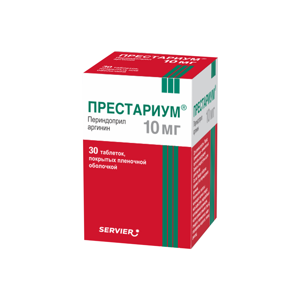 პრესტარიუმი - Prestarium 10მგ 30 ტაბლეტი