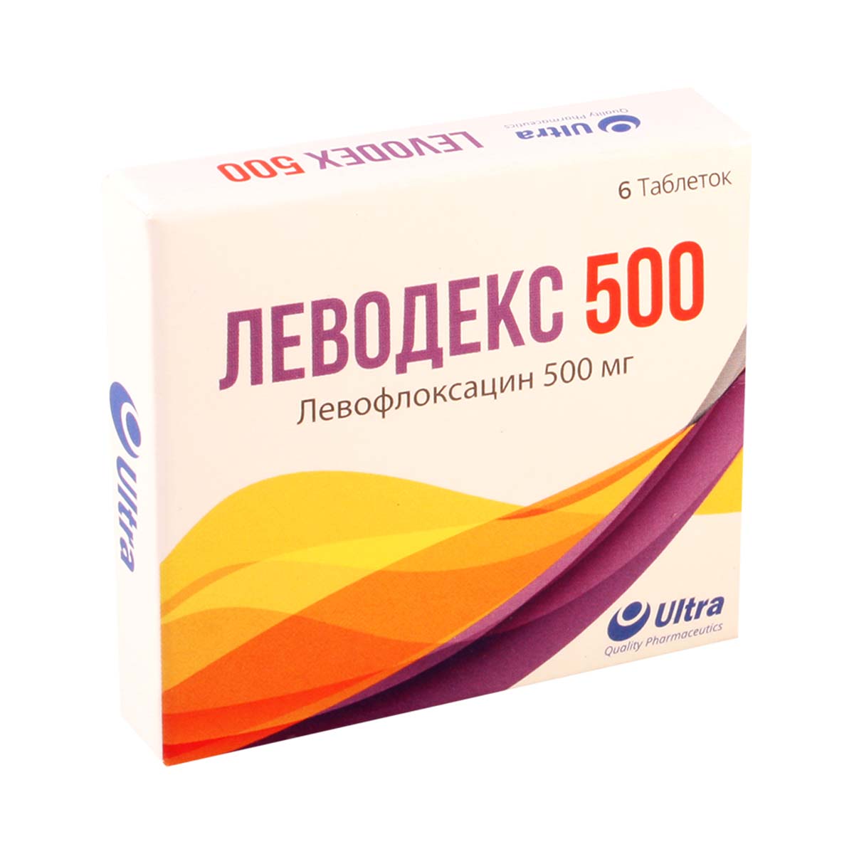 ლევოდექსი 500მგ. 6 ტაბლეტი