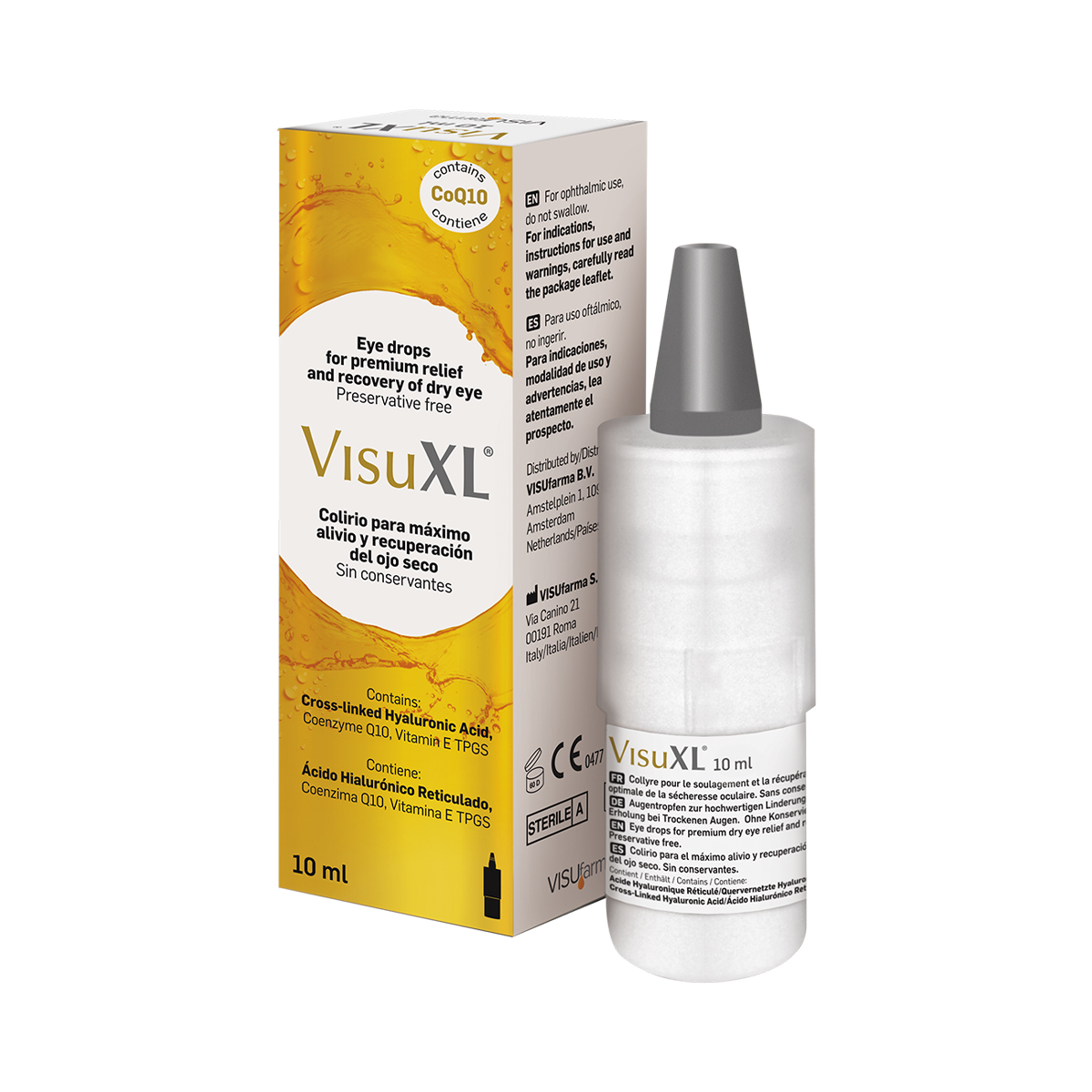 ვიზუიქსელი - VisuXL თვალის წვეთები 10მლ 2